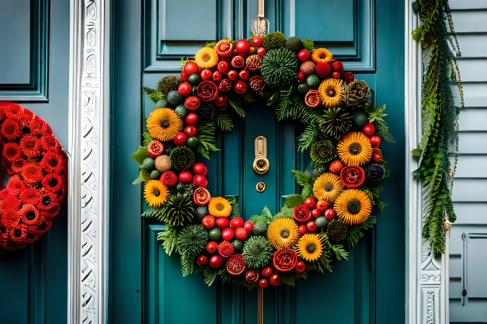 Jesienny wianek na drzwi – stwórz swoją własną dekorację!